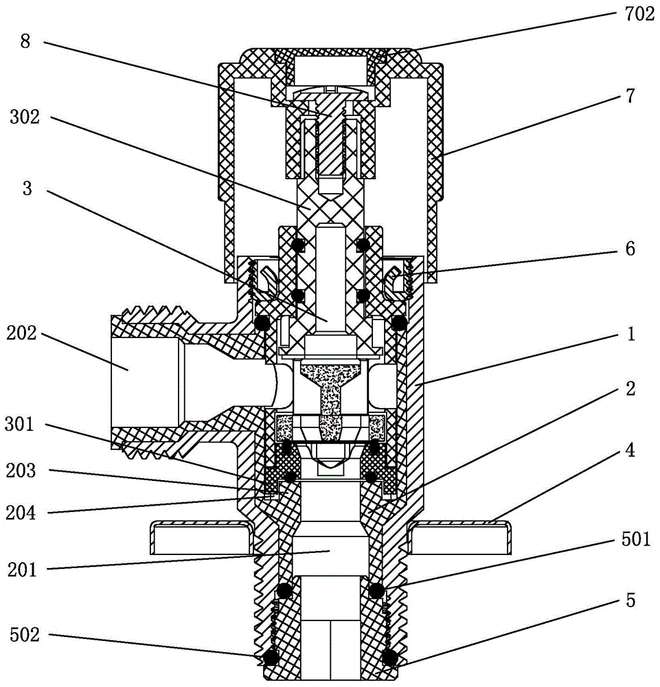 Angle valve