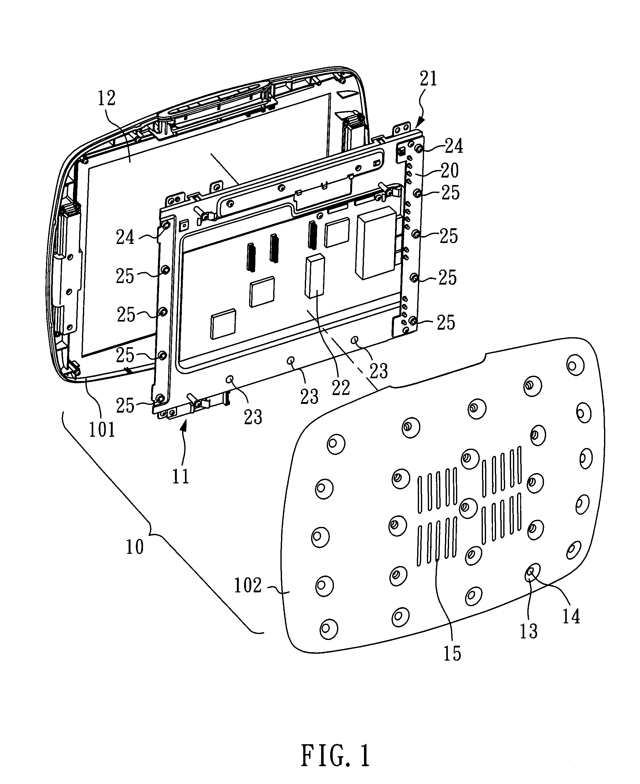 Assemblable display device