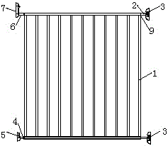 Lock box for monolithic gate