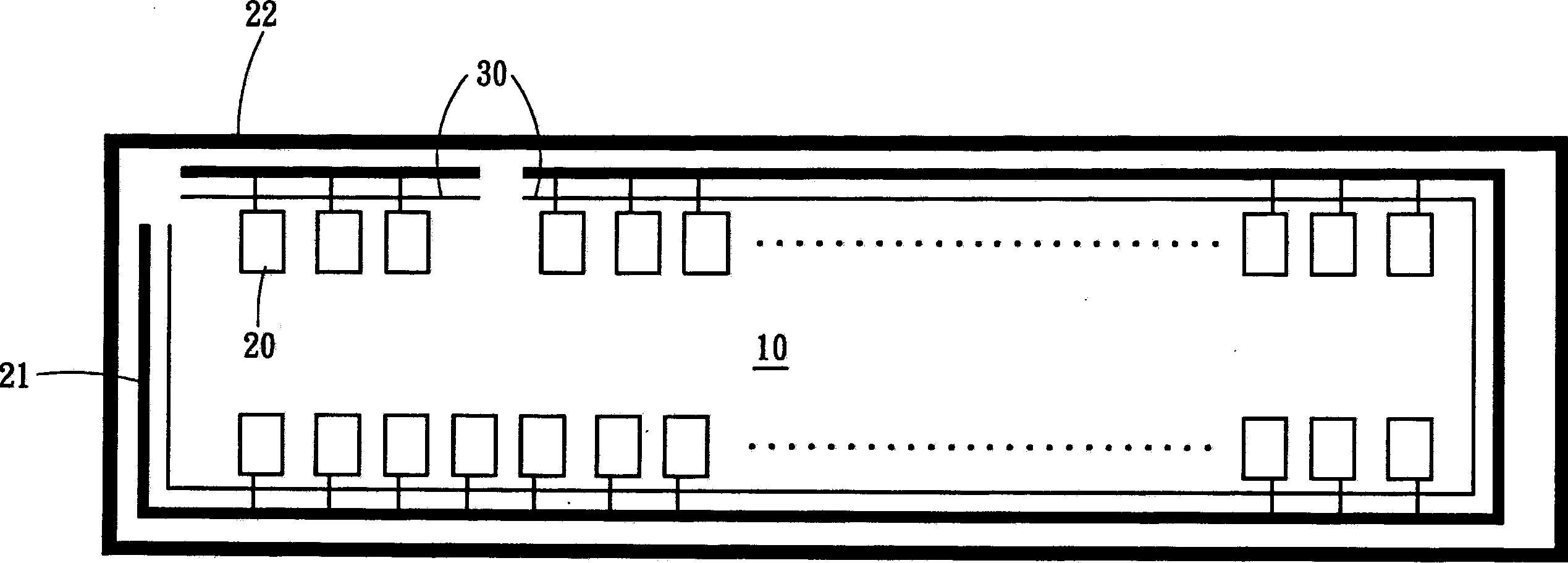 Static discharge protecting method for full chip