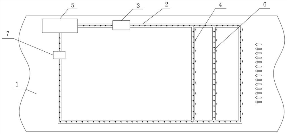 Dust removal system for lower working face of raise boring