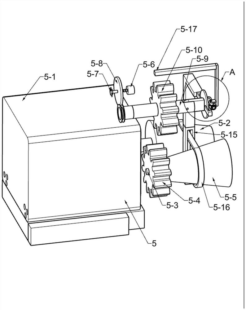 Rotary vibration type mussel meat and shell separator