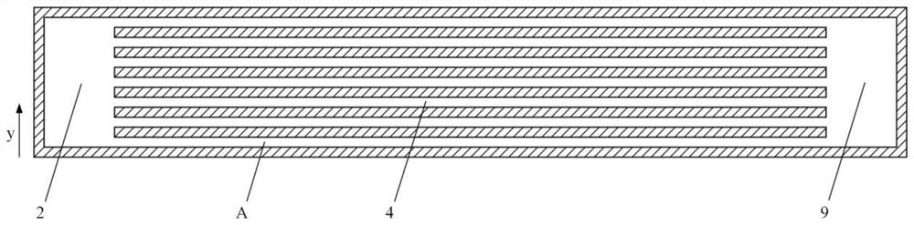 Channel structure capable of inhibiting supercritical fluid flow distribution deviation