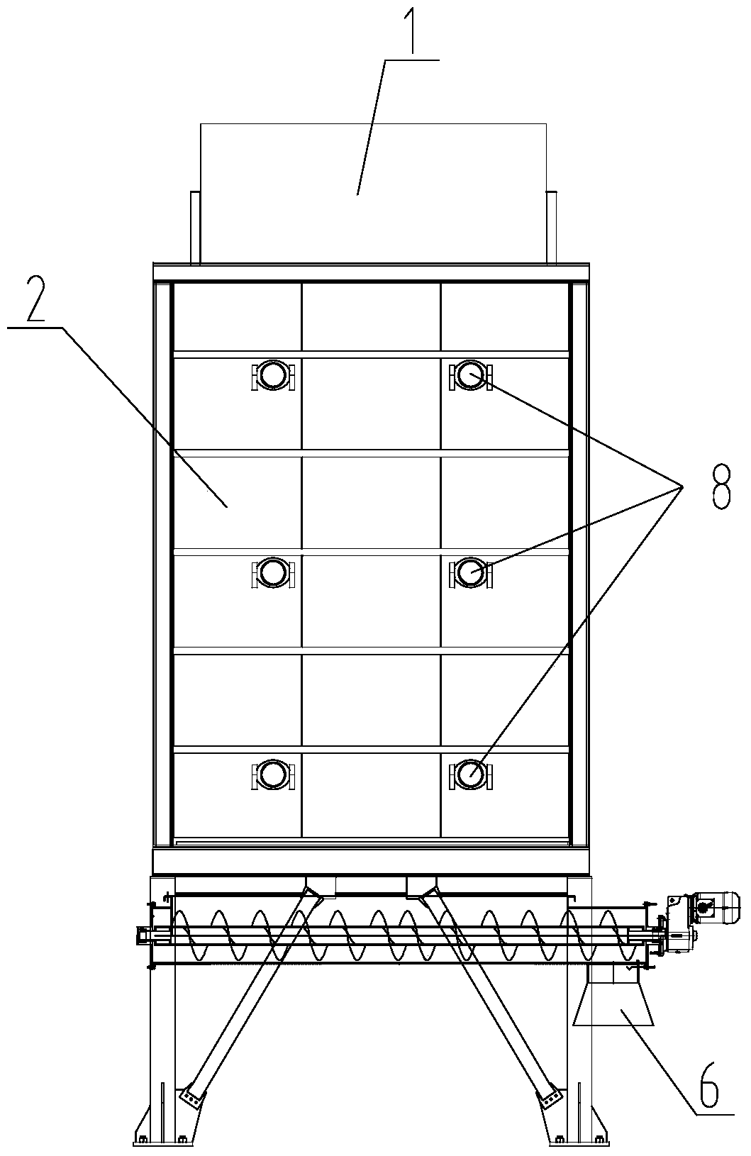 A high-efficiency continuous aerobic bioreactor system