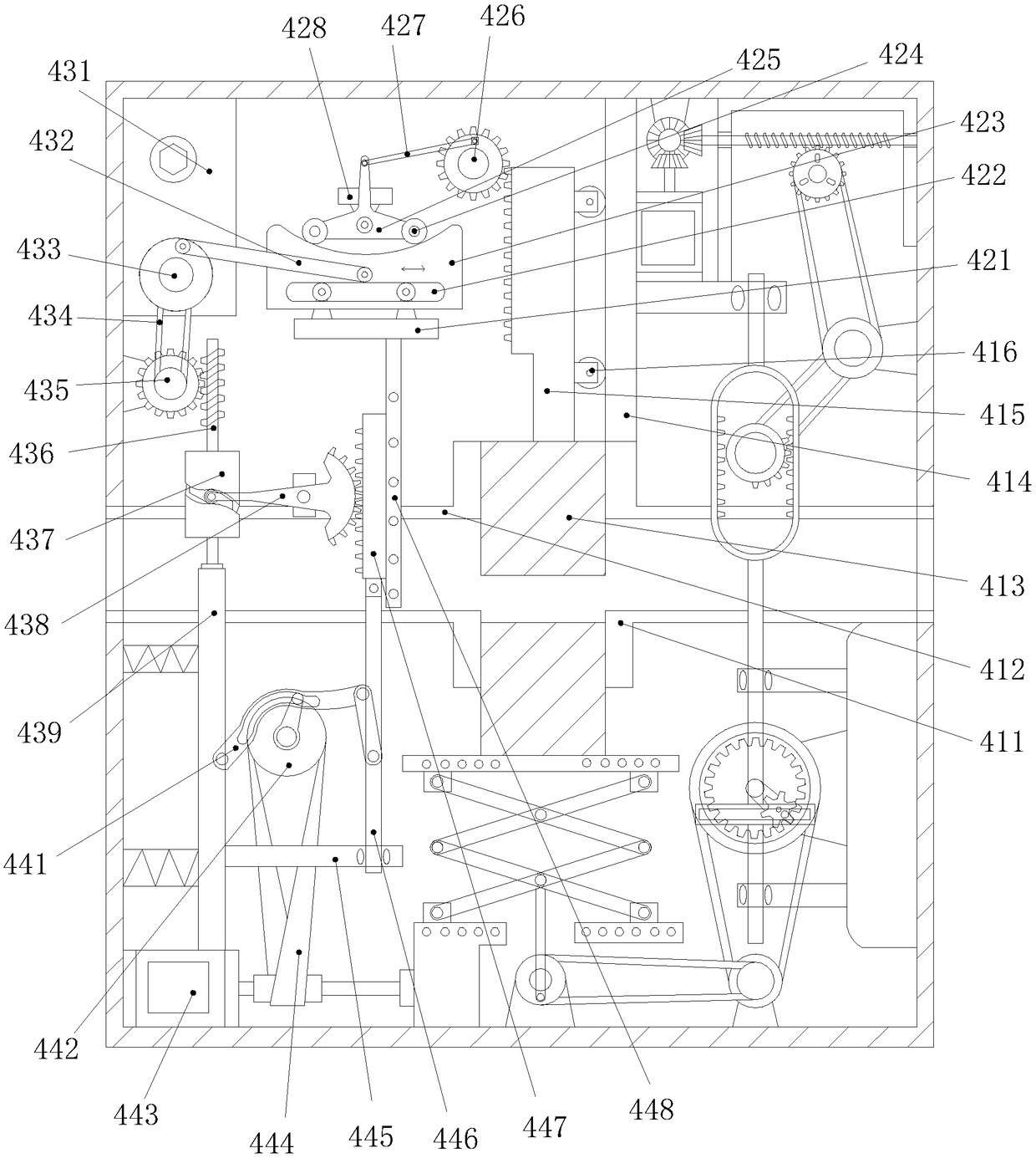 Plugging device for gas ventilation end cap