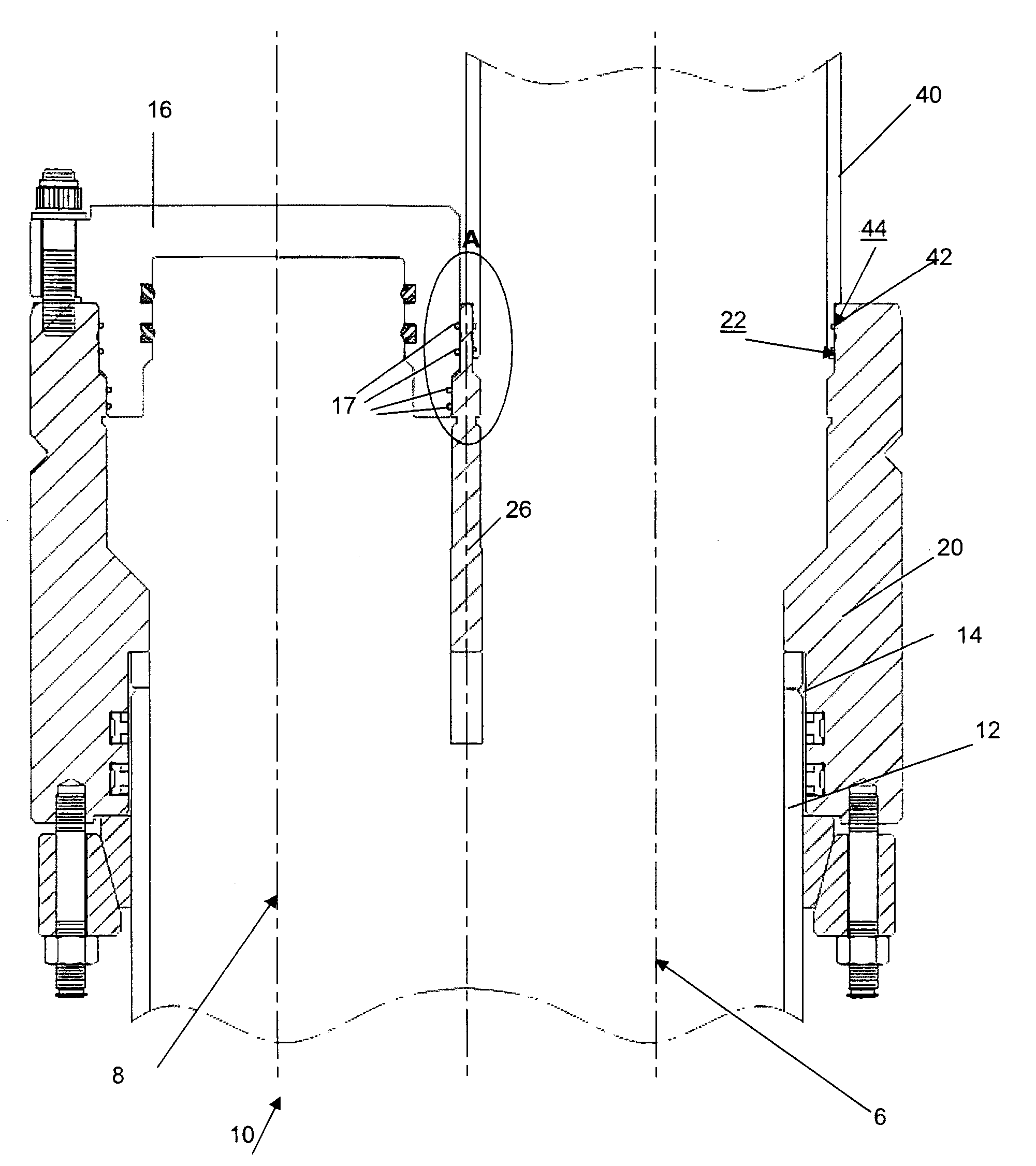 High Pressure Seal Adapter For Splitter Conductor Housing To Wellhead Connection