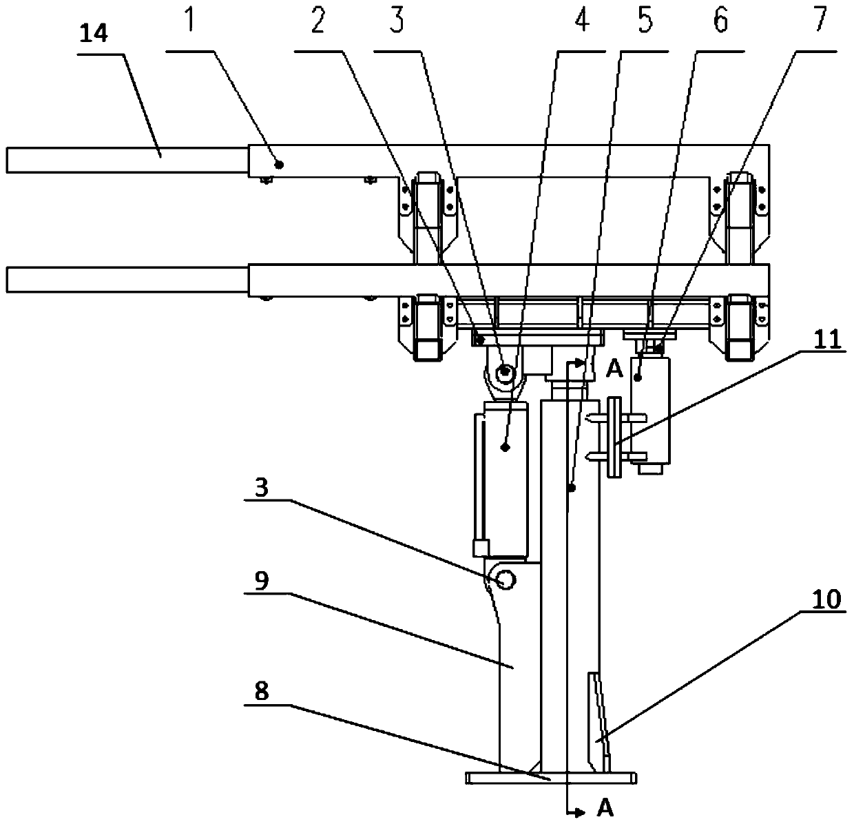 Ceiling protection equipment for TBM