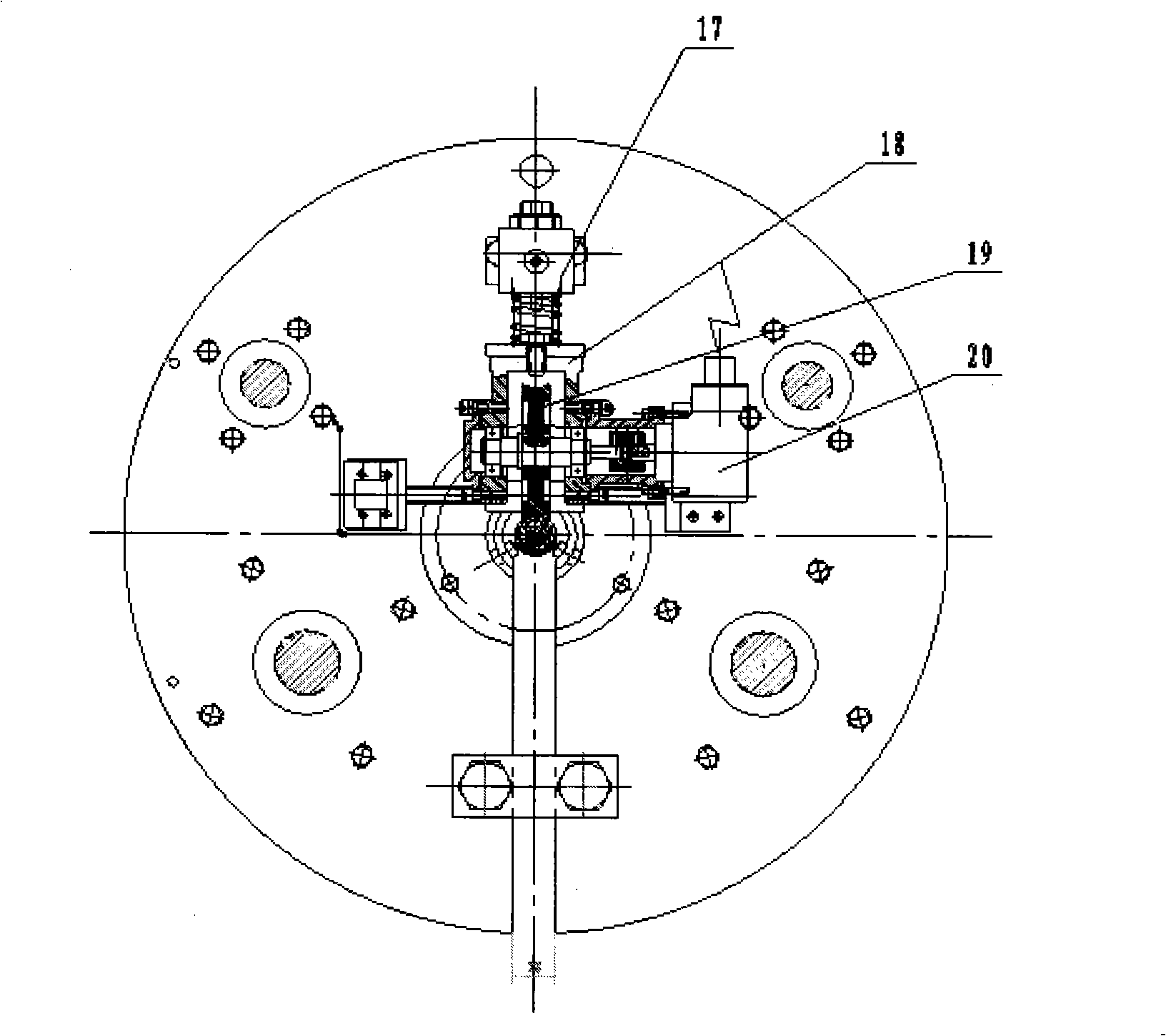 Electric-drive creeping type cable robot