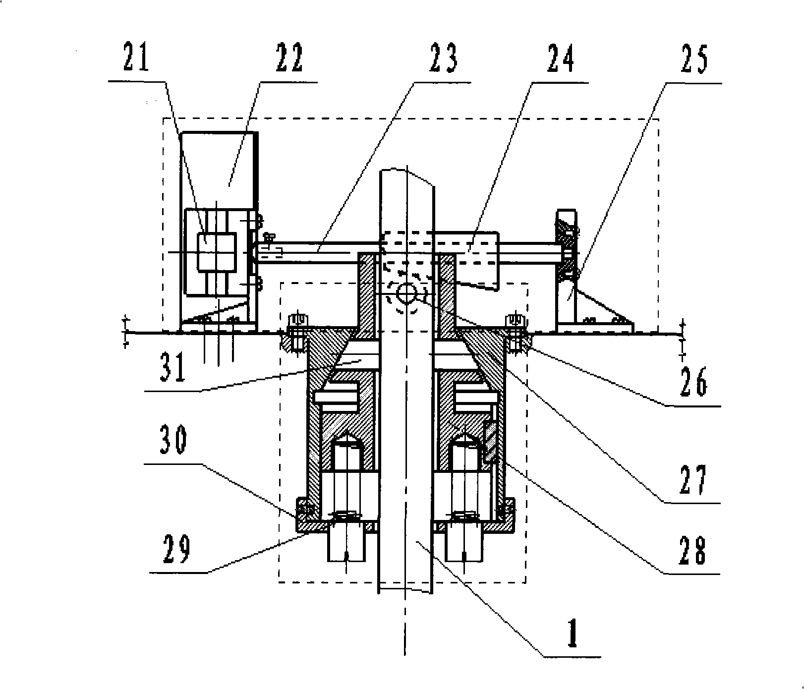 Electric-drive creeping type cable robot