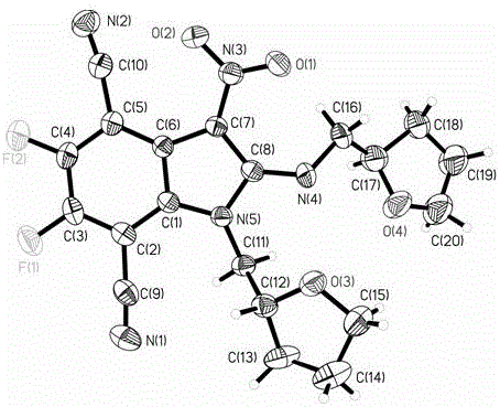 Fully-substituted 3-nitroindole compound as well as intermediate compound, preparation method and application of fully-substituted 3-nitroindole compound