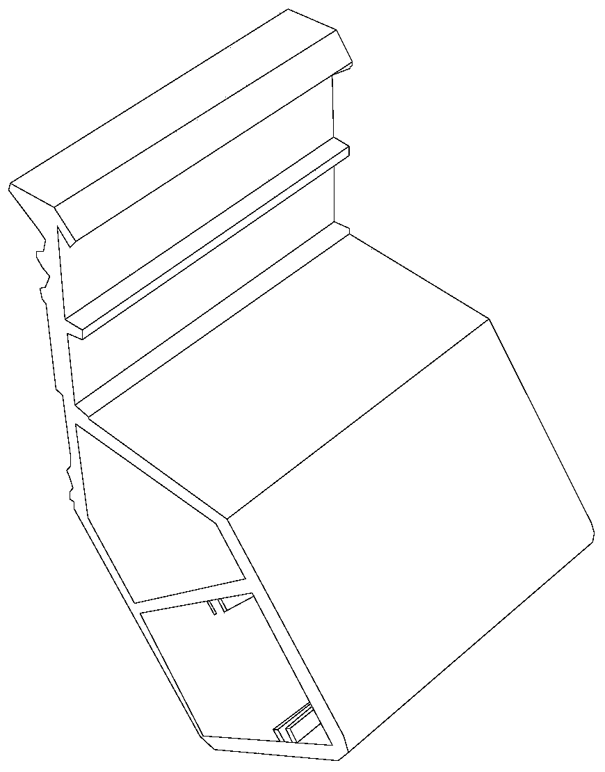 A special-shaped movable corner code processing device