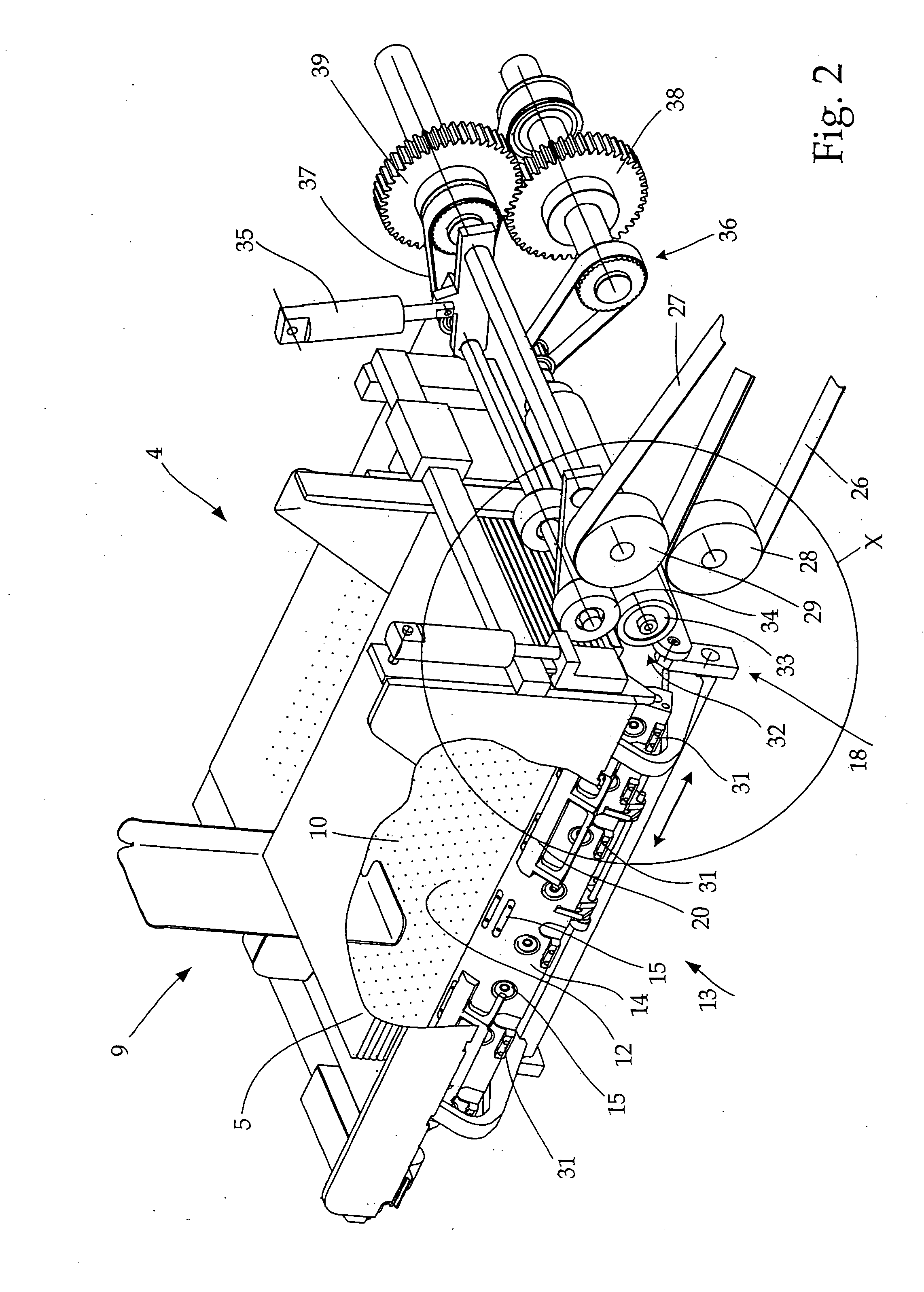 Method and apparatus for producing bound books, magazines or brochures