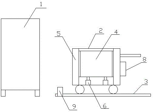 Coal conveying device of boiler