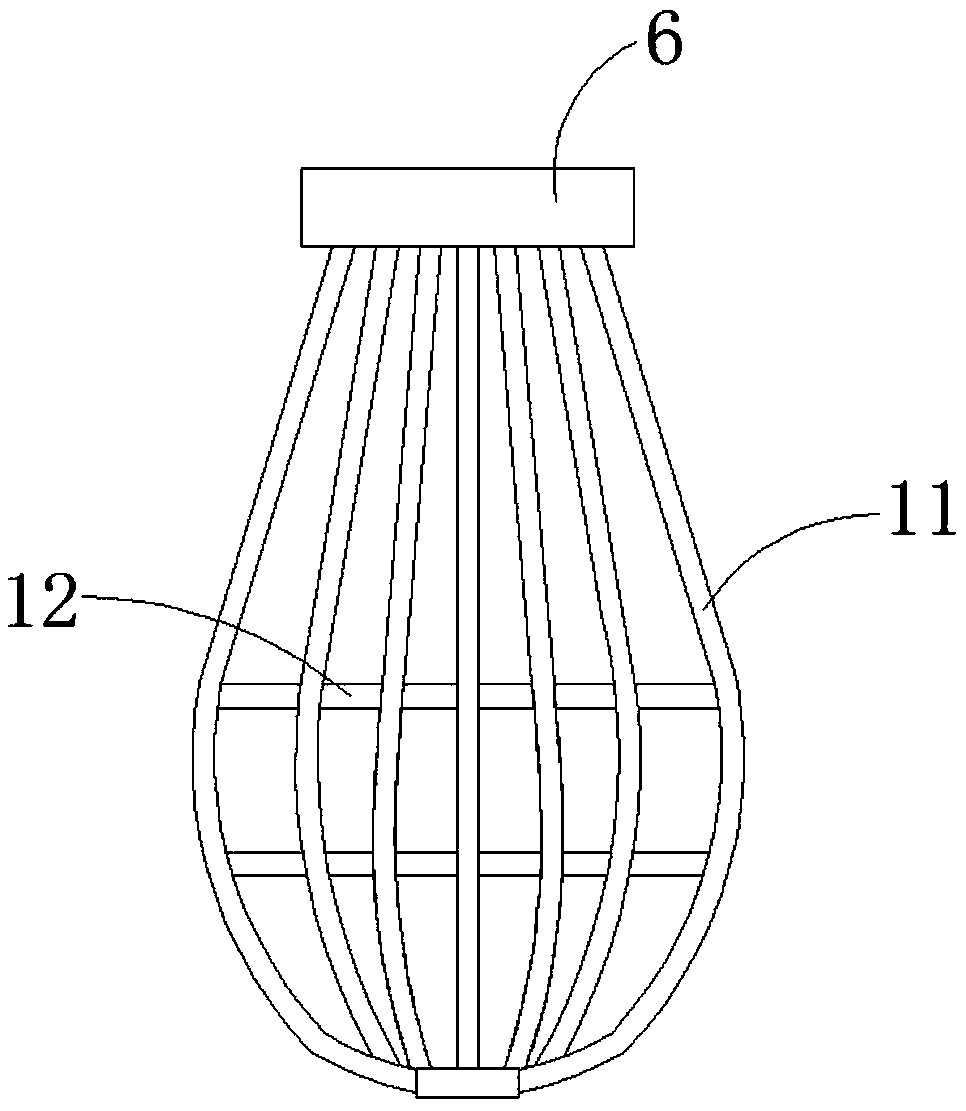 Raw material stirring device for manufacture of plastic shells for electronic products