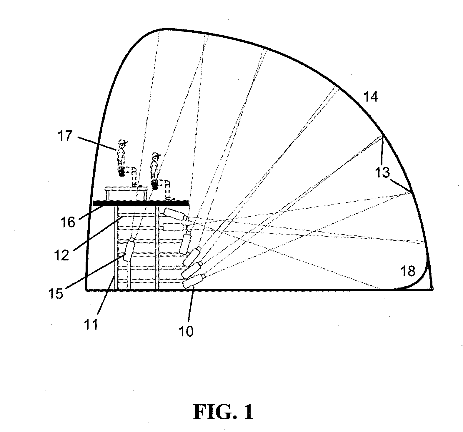 System for providing an enhanced immersive display environment