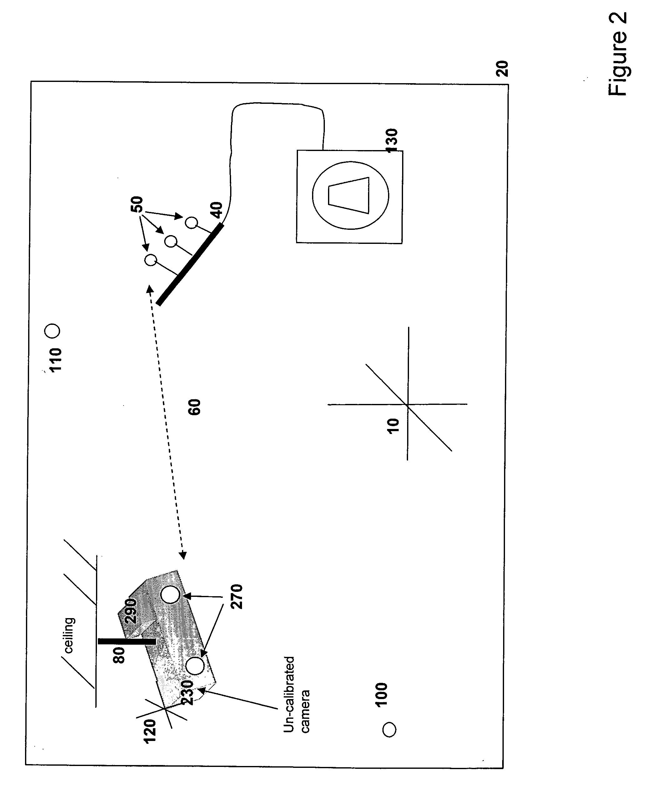 System and method for detecting drifts in calibrated tracking systems
