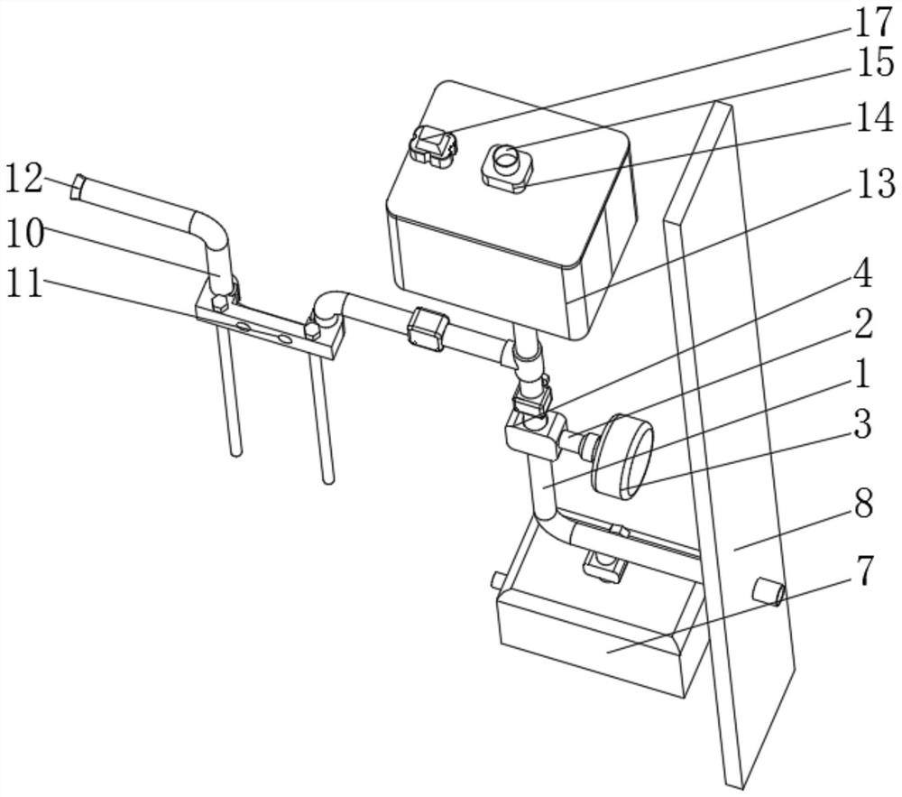 Device for realizing full-automatic emptying and pressurizing of solar water heater