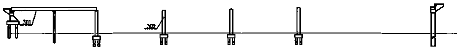 Method for constructing reinforced concrete combined beam in under-beam beam transporting mode