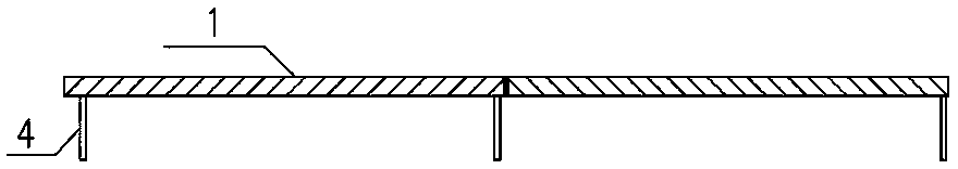 Method for constructing reinforced concrete combined beam in under-beam beam transporting mode