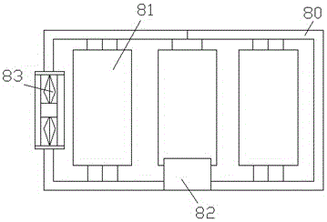 Dry type transformer device with air inlet control valve