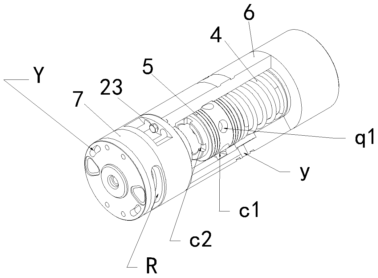 Dynamic pressure feedback pilot control hydrodynamic shock oscillator