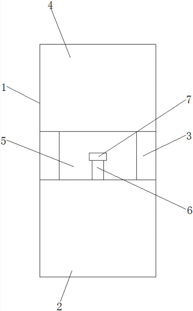 Cleaning device for wheel hub processing