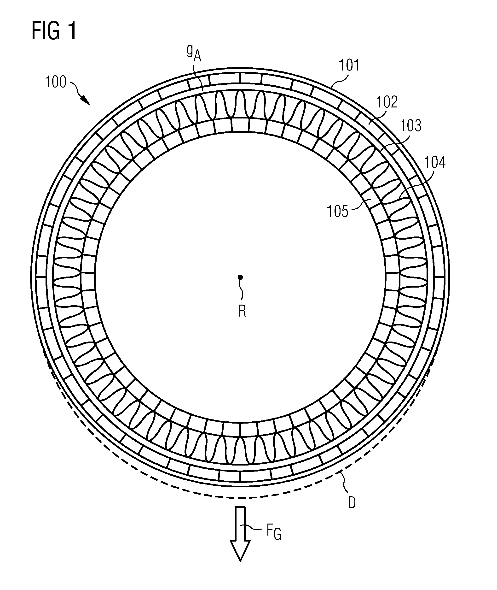 Method of vertically assembling a generator of a wind turbine