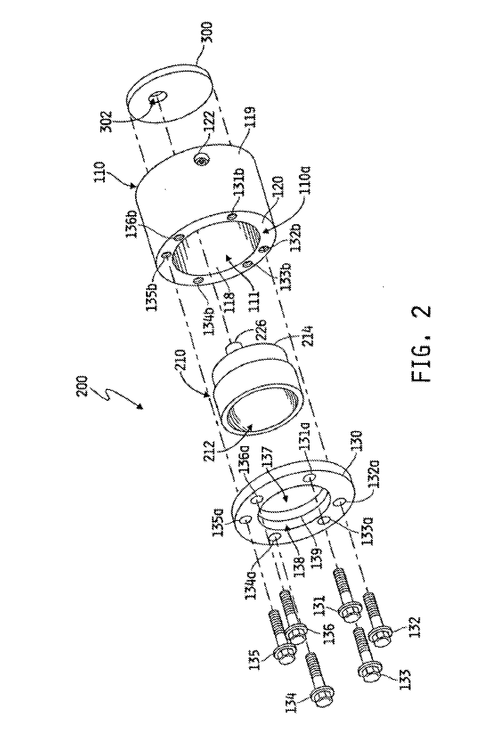 Grease actuated ball and socket joint