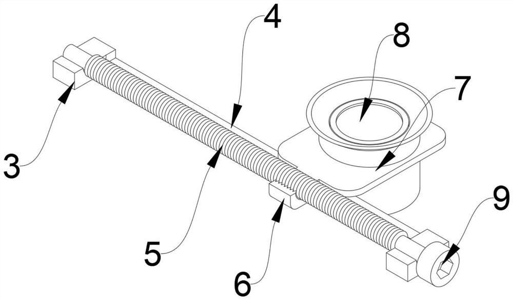 Vibrating wire type surface strain gauge and use method thereof