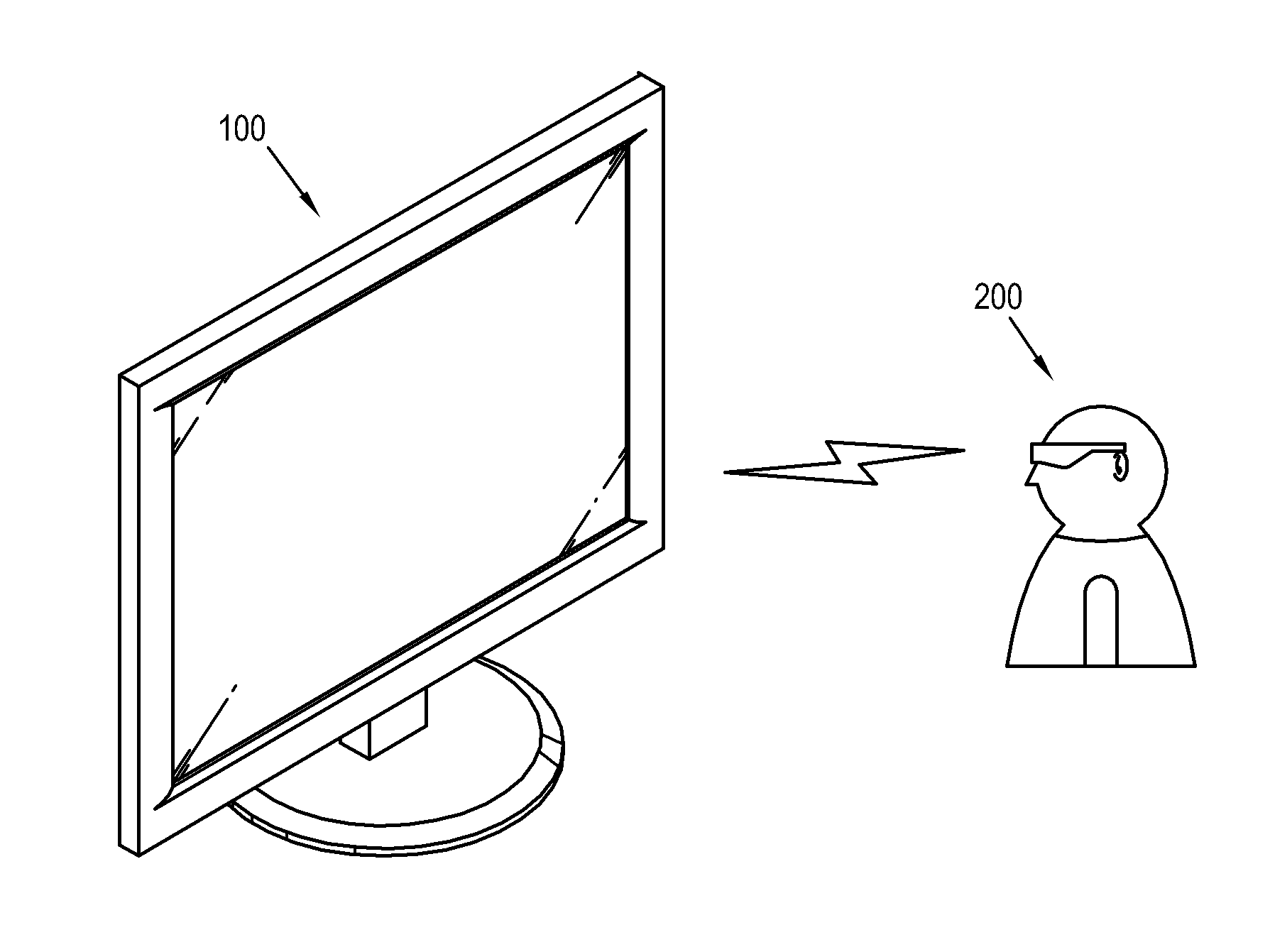 Stereoscopic glasses and display apparatus including the same