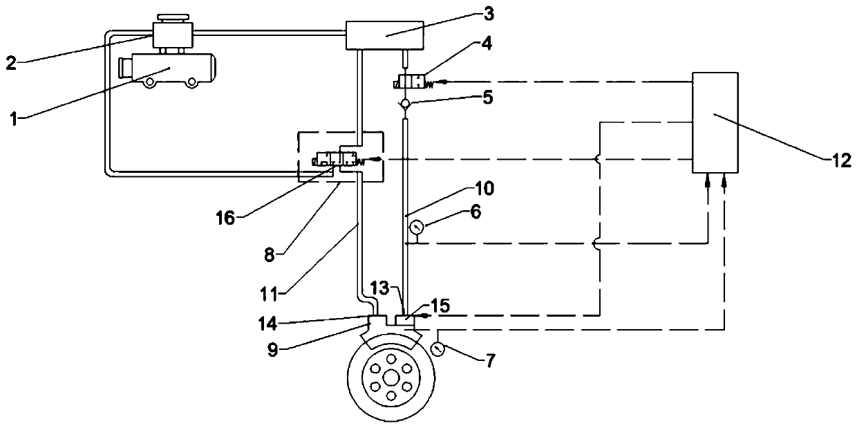 An Active Braking System Realizing Automatic Emergency Braking