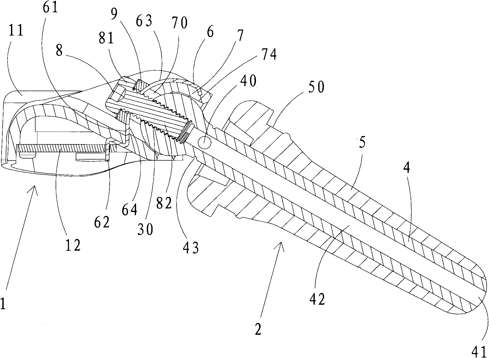 Signal transmitting device with air tap tire gauge
