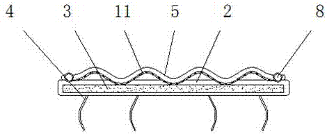 Antistatic filter cloth for dust collector