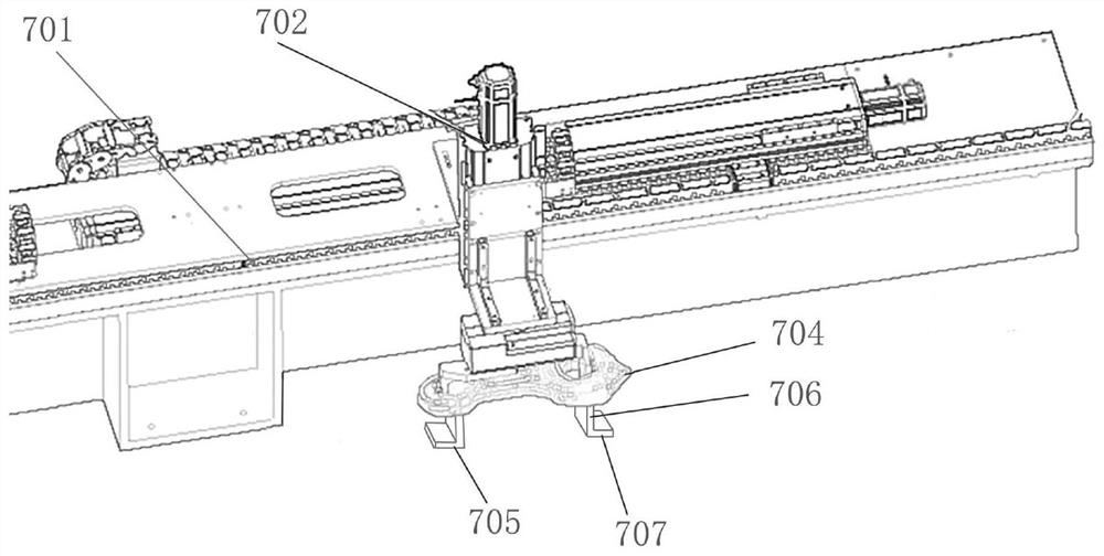 Connecting rod appearance size detection system and detection method