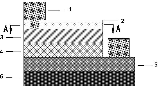 Semiconductor device based on graphene electrode and manufacturing method thereof