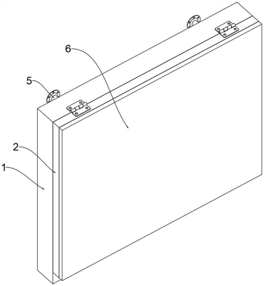 LED display screen box body capable of being selectively used