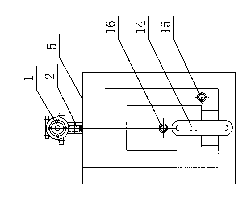 Self-condensing gas-water separating device of water-ring vacuum pump set