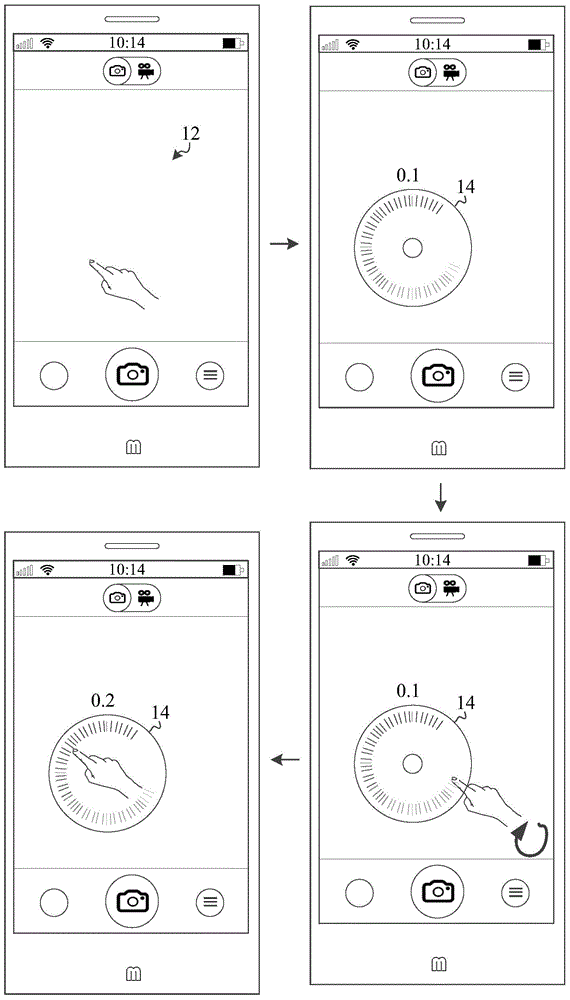 Method and device for adjusting photographing parameters