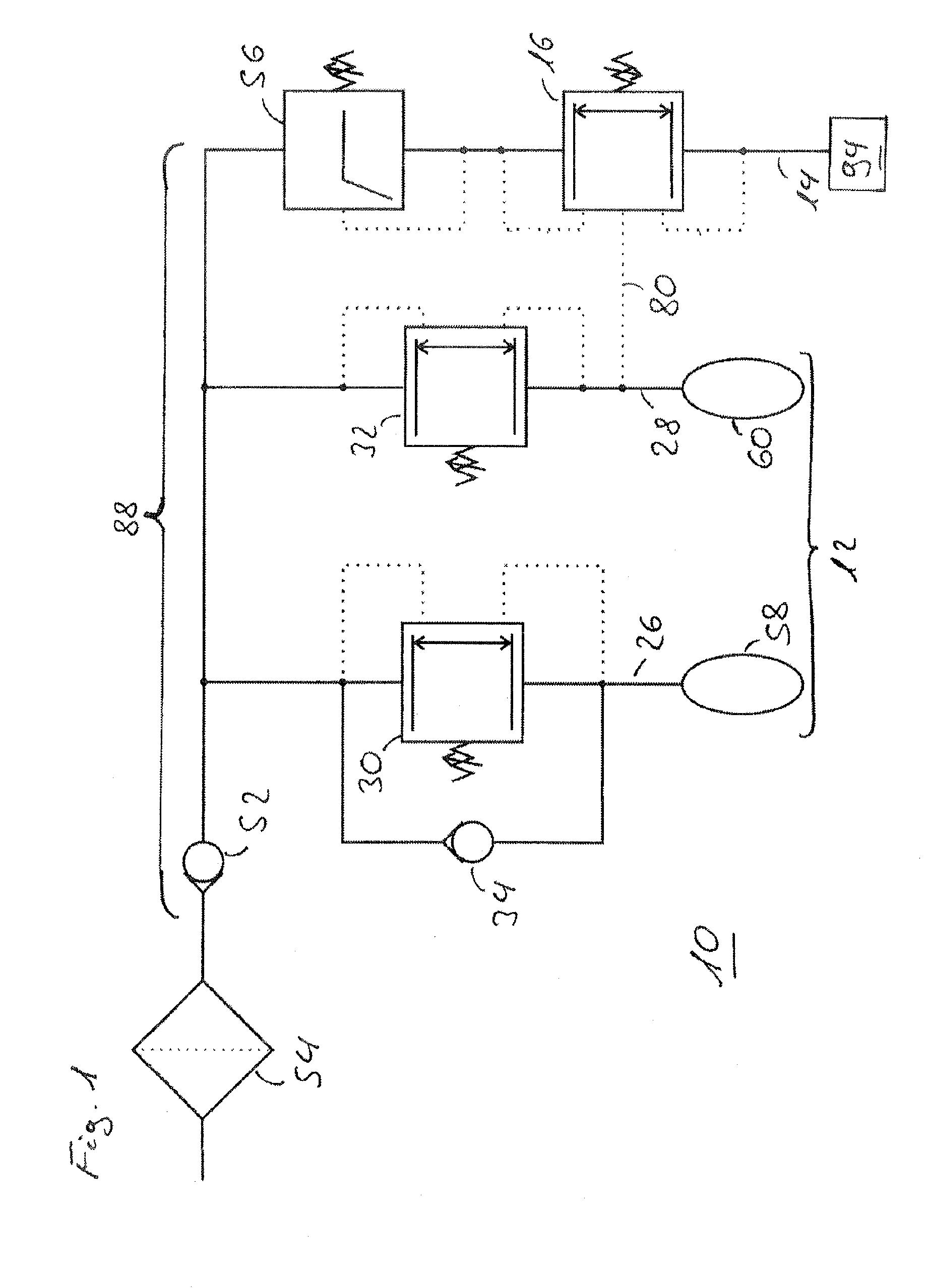 Multi-Circuit Protection Valve for a Compressed-Air Supply Device of a Vehicle, and Method for Operating a Multi-Circuit Protection Valve