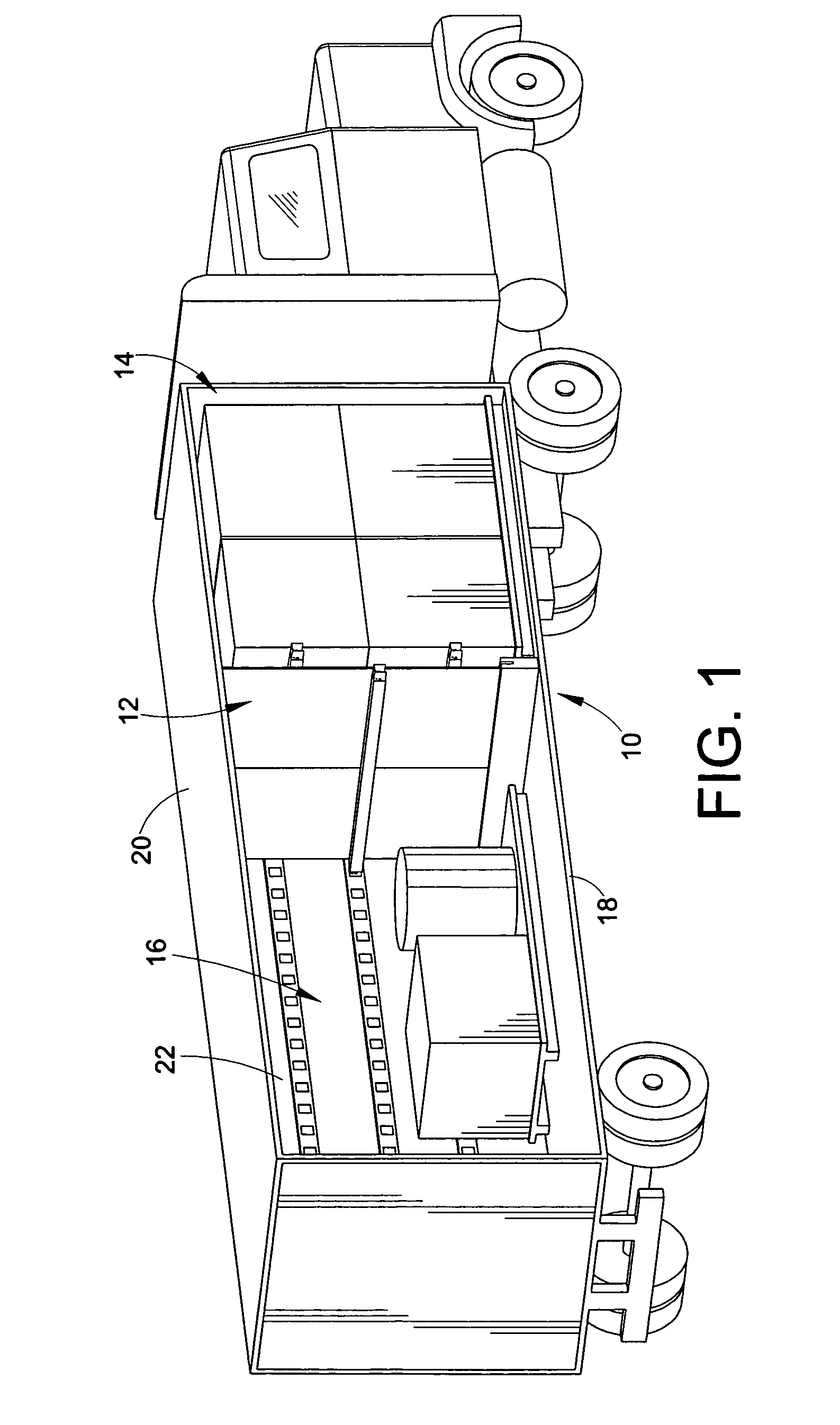 Container for secure transport of cargo