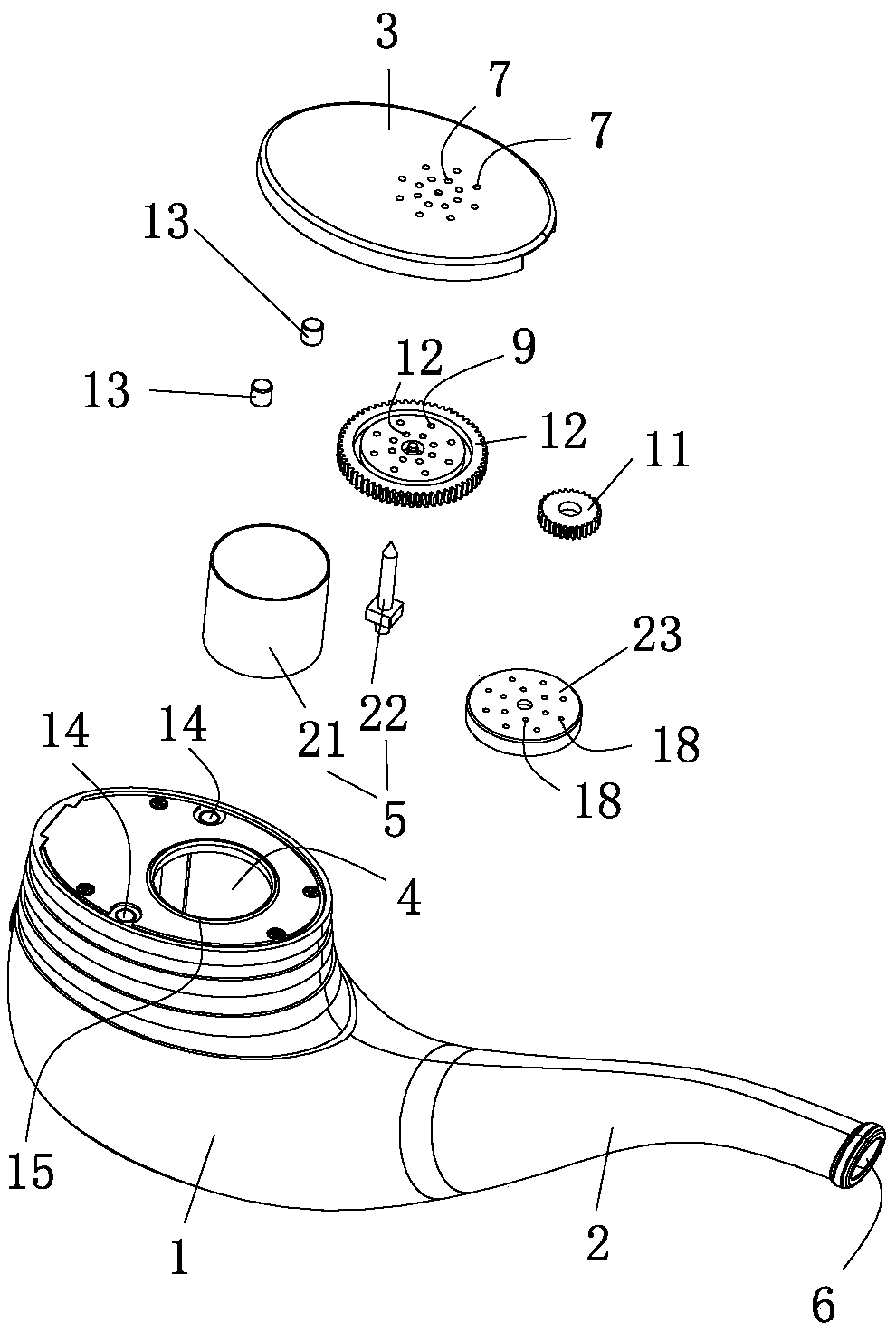 Electronic tobacco pipe