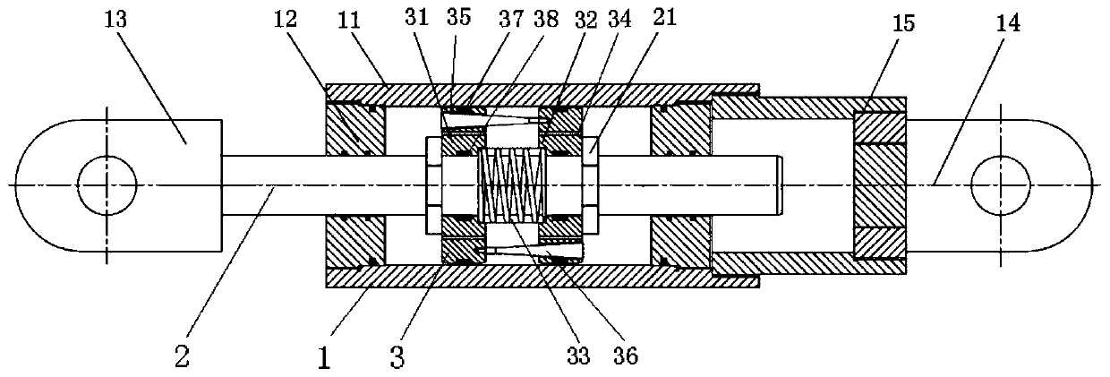 Double-piston viscous damper