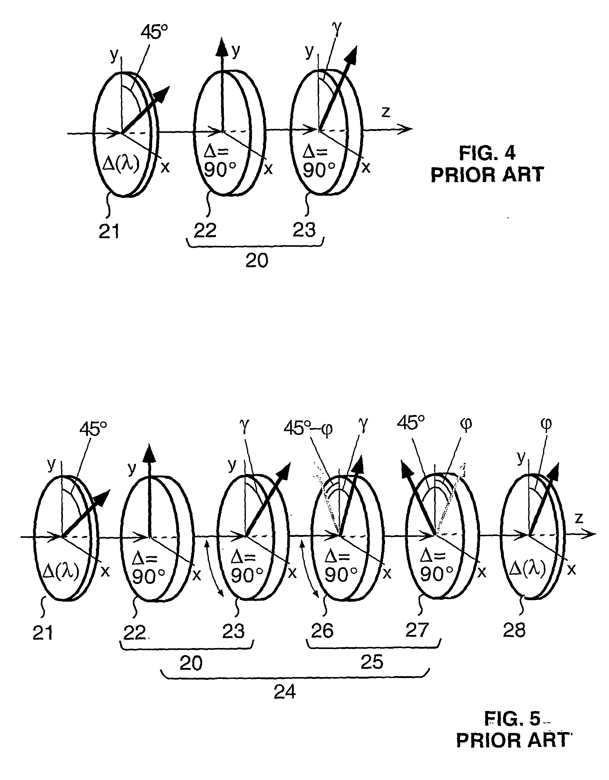 Device and method for an optical tunable polarization interface filter