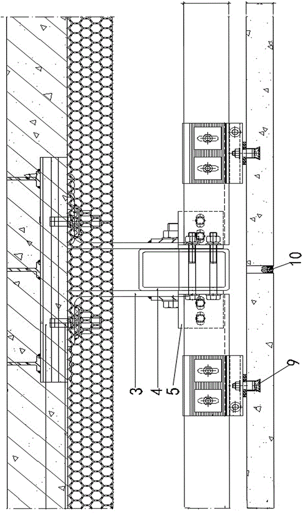 Non-welding stone curtain wall mounting structure and method
