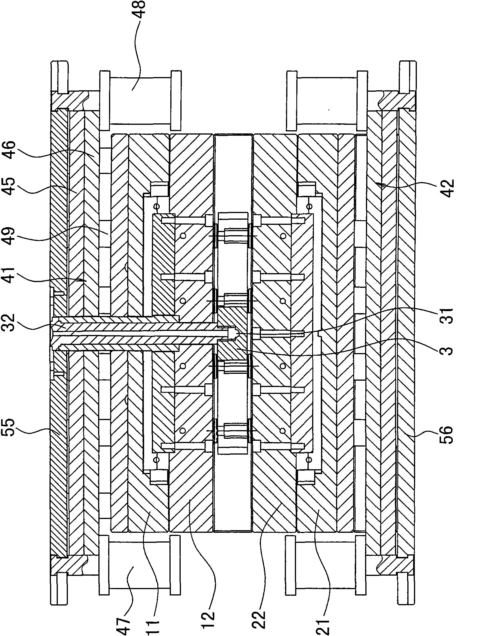Double-layer injection mold
