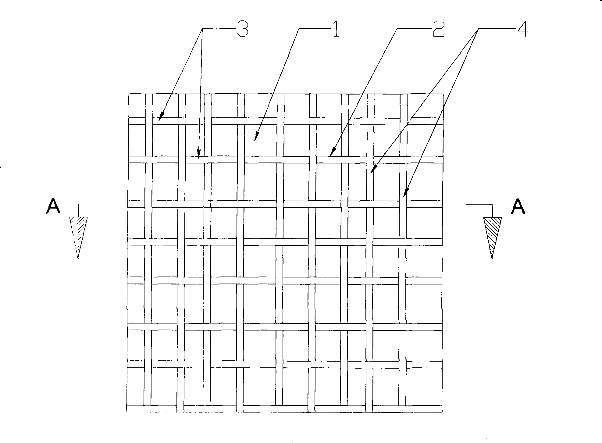 Natural hemp microorganism soil-fixing blanket and its manufacture method