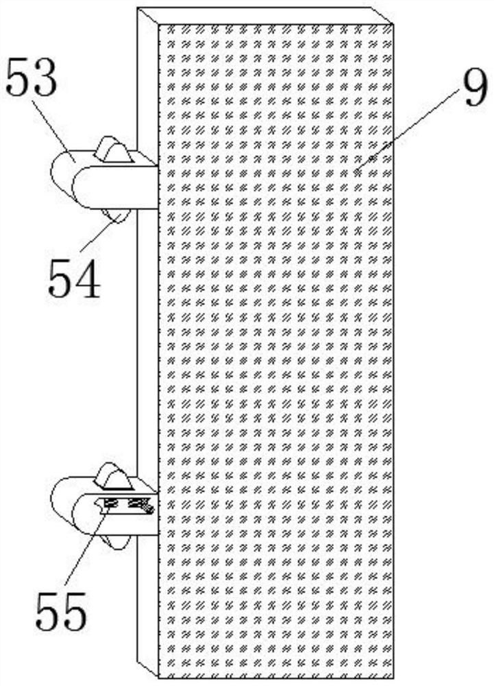 A new energy power battery heat dissipation and cooling structure