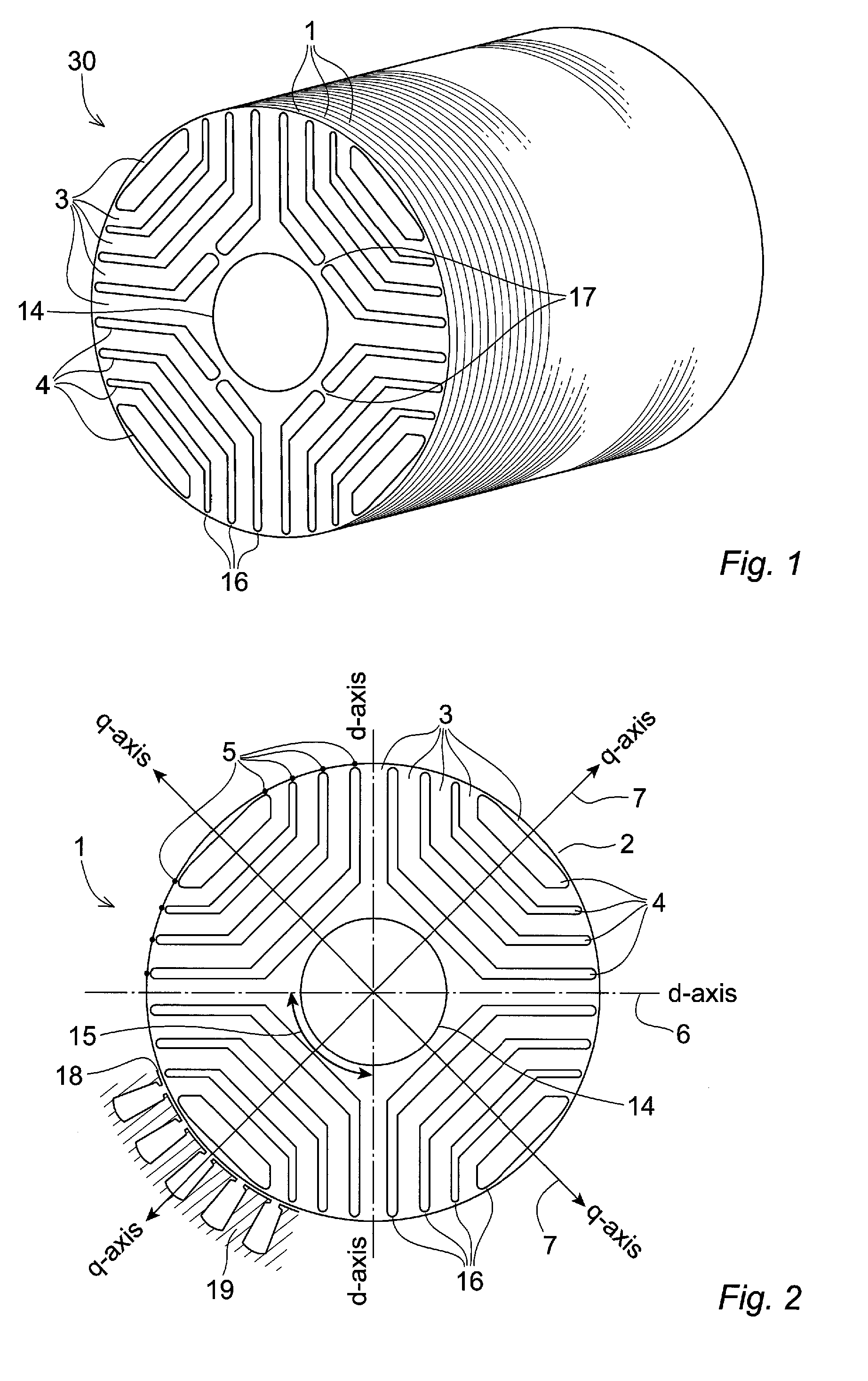 Rotor for a synchronous reluctance machine