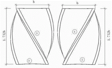 A design method of two-way pressure-spin uplift piles