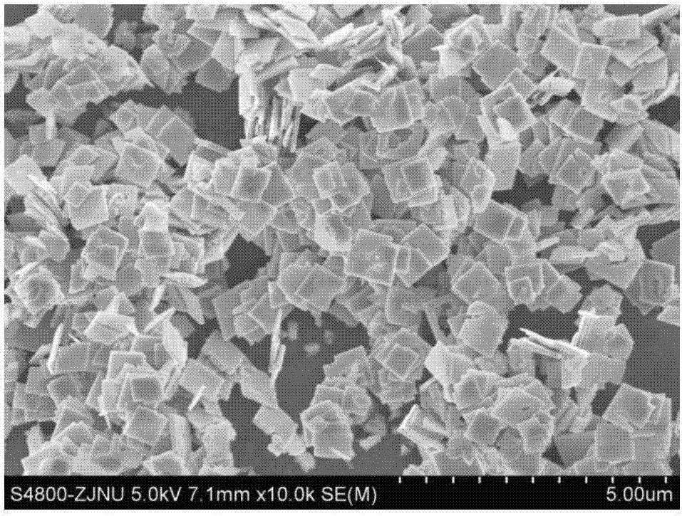 Monodisperse ferrite micro-nano sheet and preparation method thereof